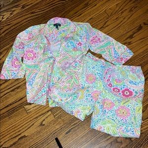 Paisley print Ralph Lauren pajamas